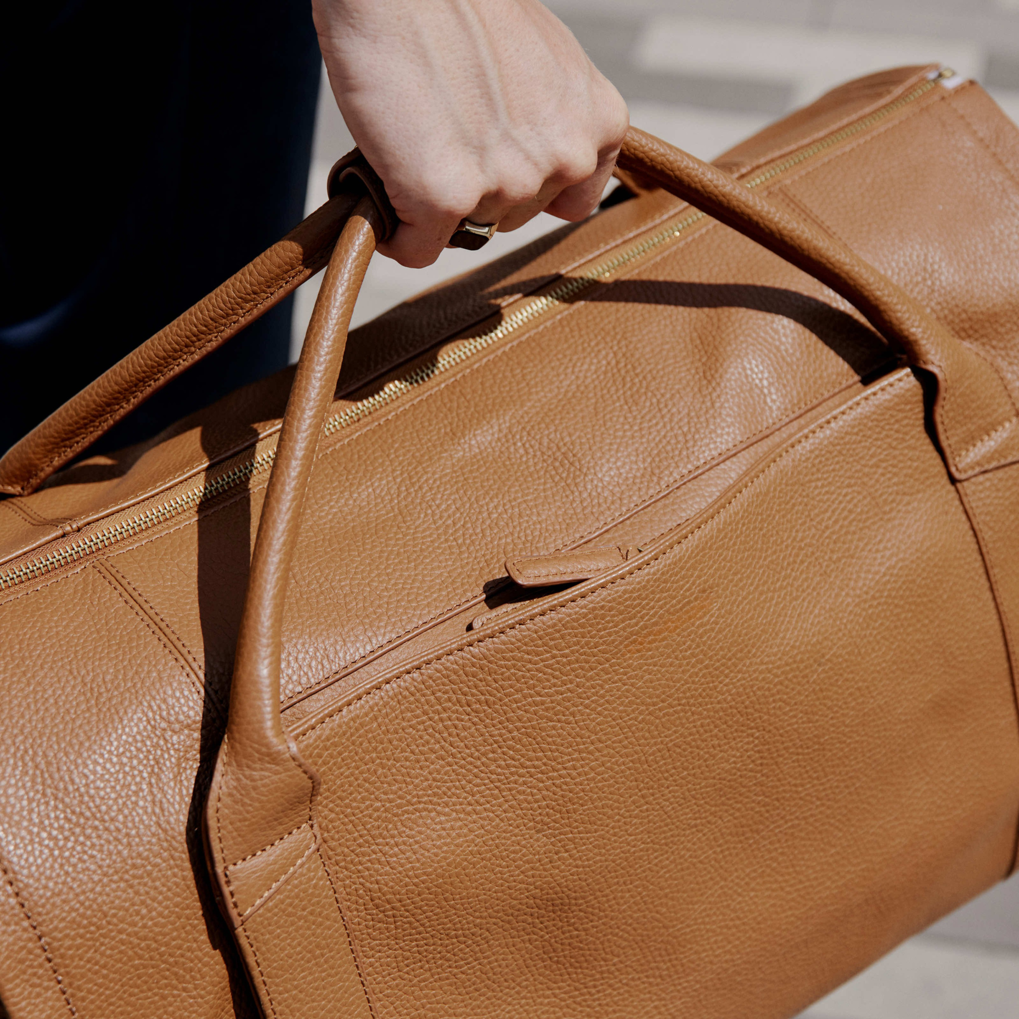 The Nuvanti Garment Bag - Sand